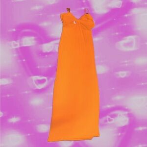 Princess Polly Marissa Midi Dress Orange